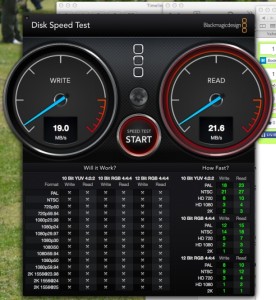 Disk Speed Test 換装前