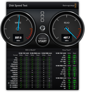 Disk Speed Test 換装後